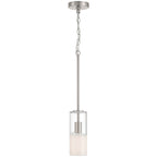 Ole' 1 Light Pendant, Brushed Steel