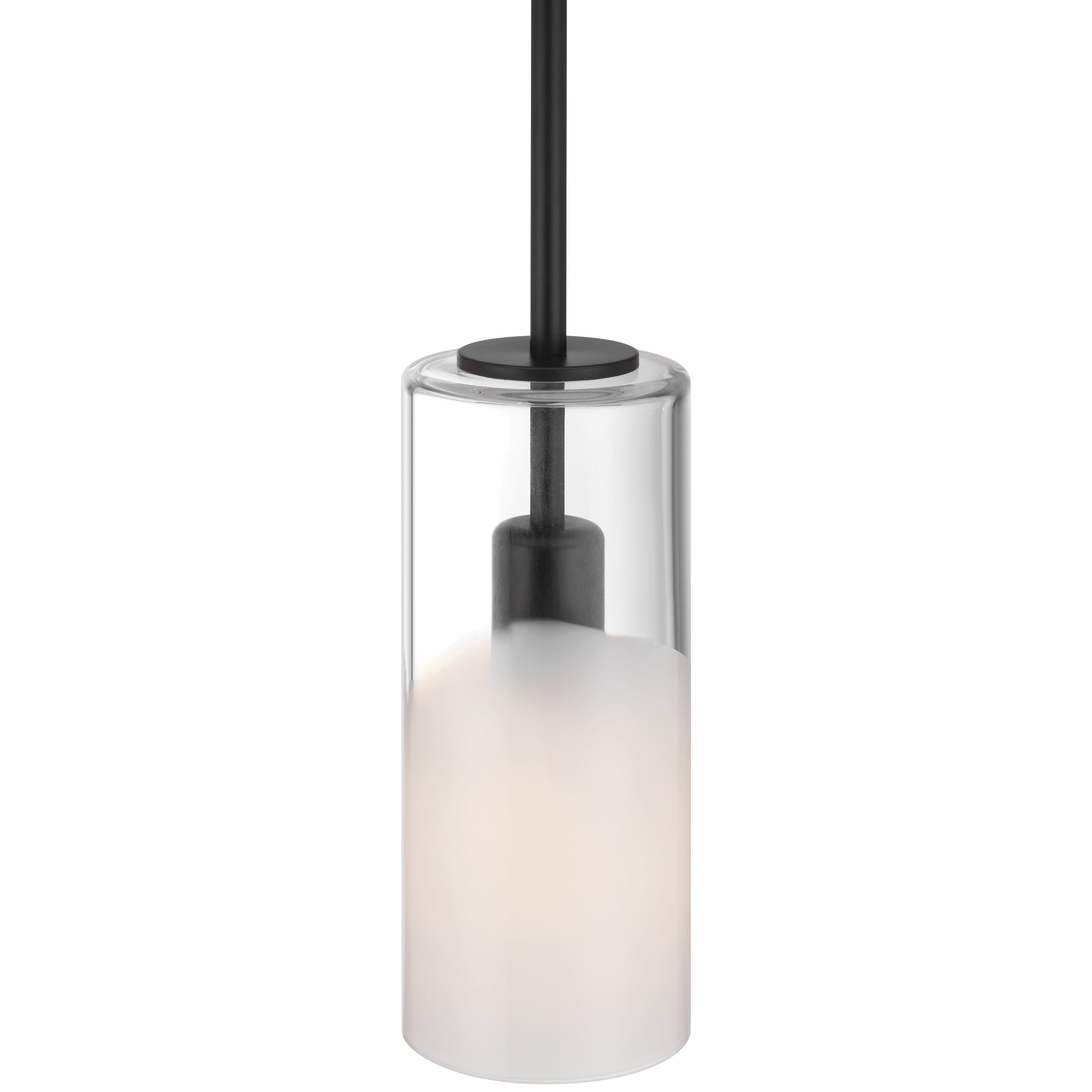 Ole' 1 Light Pendant, Matte Black