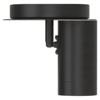 Prado 1 Light Adjustable LED Flush Mount, Matte Black