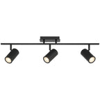 Prado 3 Light Adjustable LED Track, Matte Black