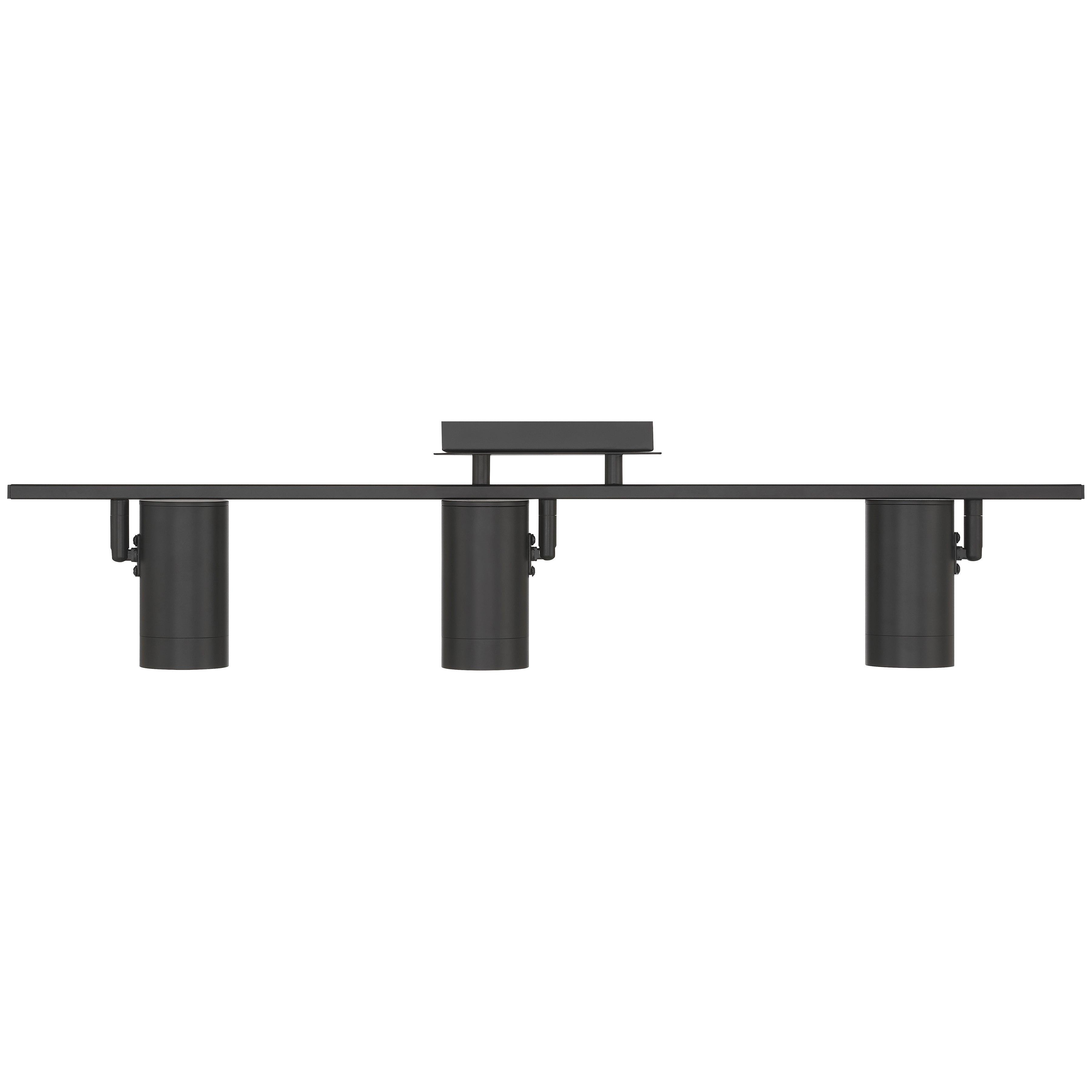 Prado 3 Light Adjustable LED Track, Matte Black
