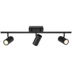 Prado 3 Light Adjustable LED Track, Matte Black