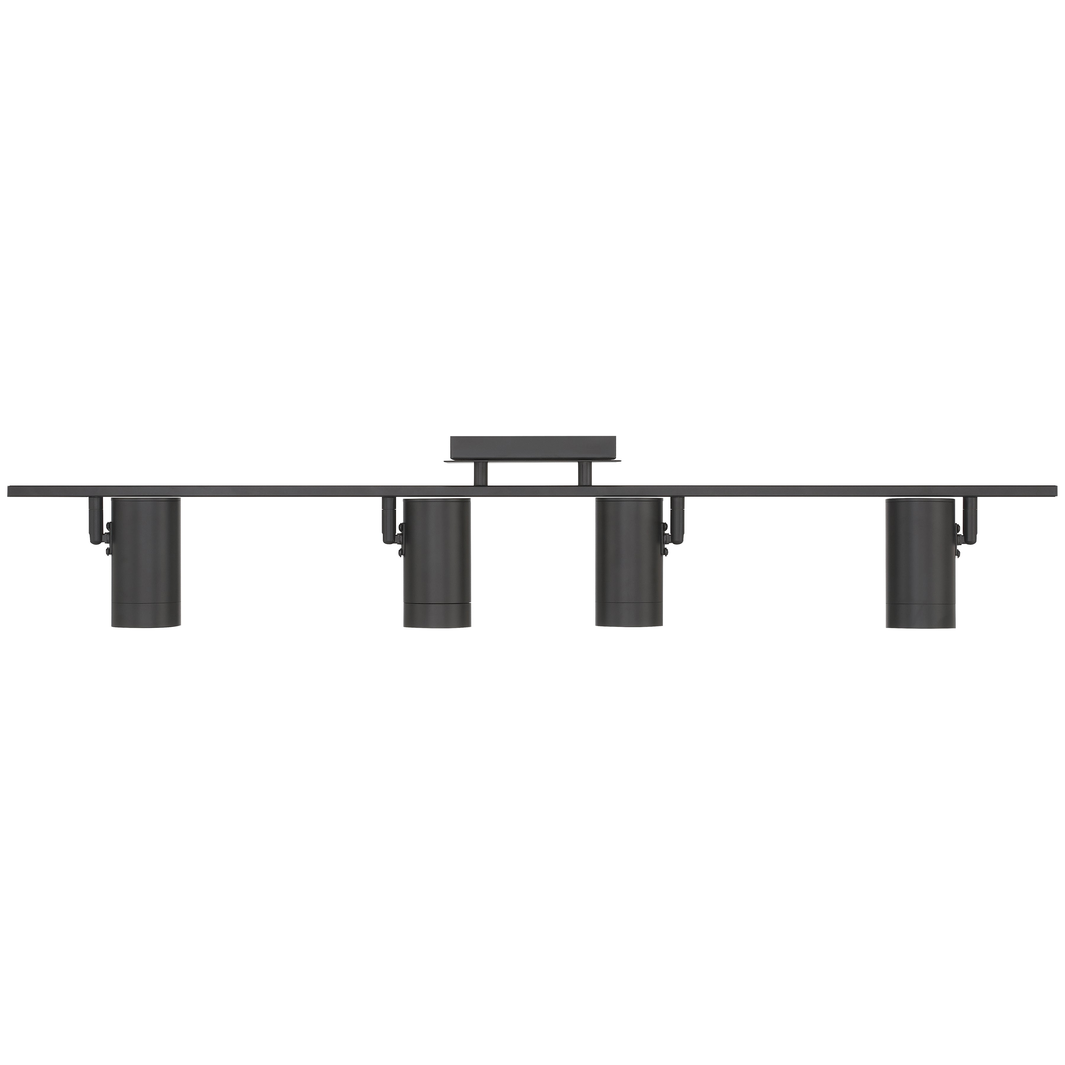 Prado 4 Light Adjustable LED Track, Matte Black