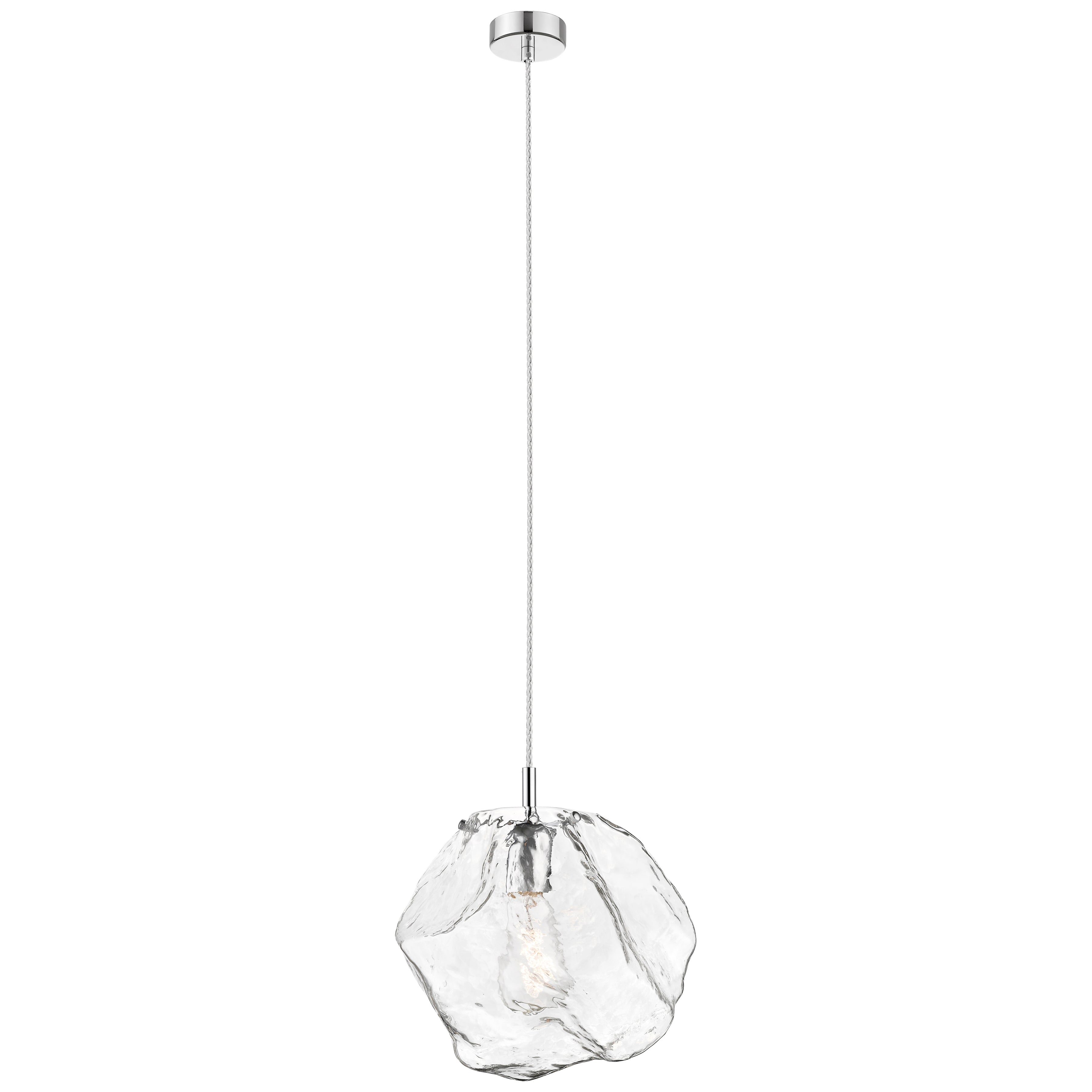 Boulder LED Pendant, 12"