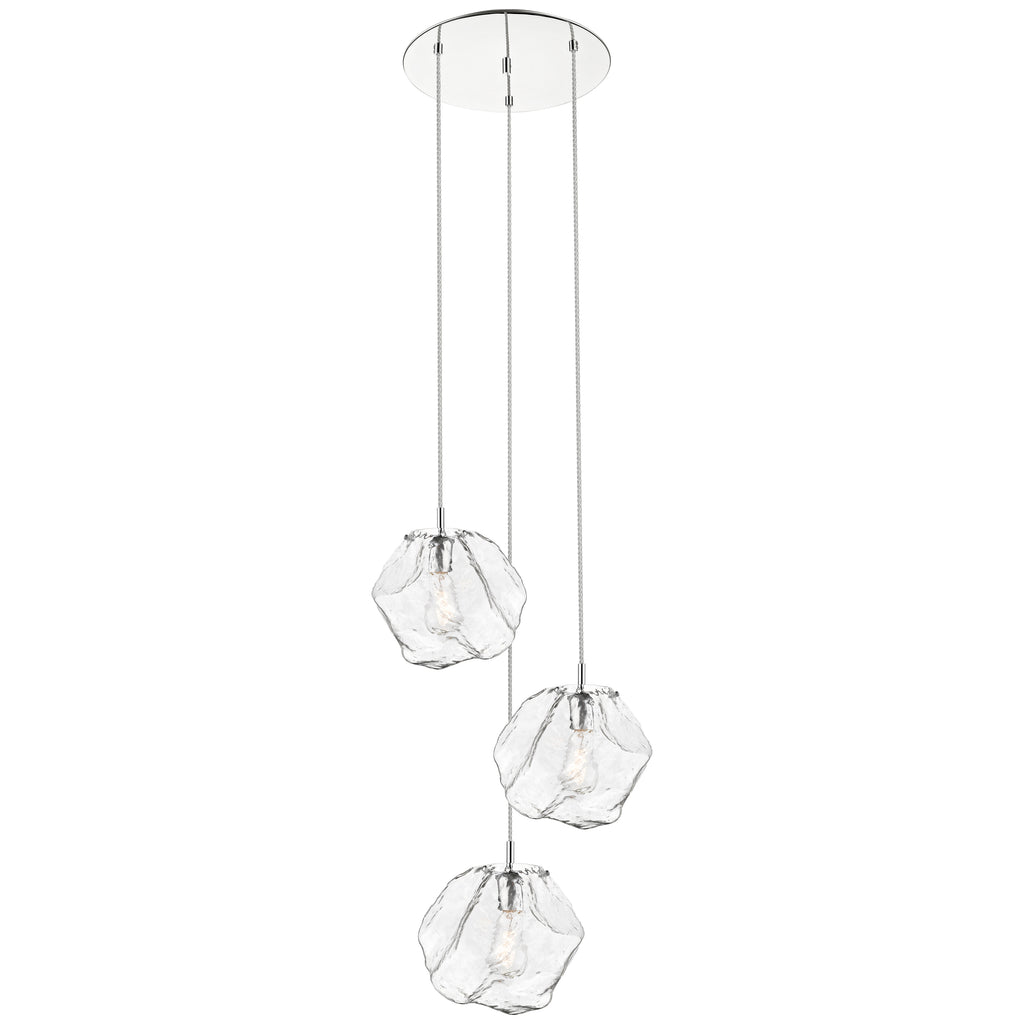 Access Lighting Boulder 3 Light LED Pendant
