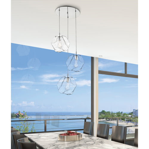 Access Lighting Boulder 3 Light LED Pendant, image 2