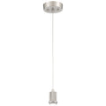 Port Nine Stark LED Pendant, Brushed Steel