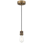 Access Lighting Port Nine Bare LED Pendant, Antique Brushed Brass