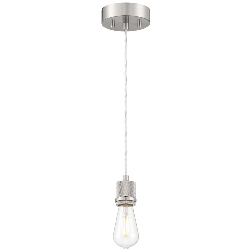 Access Lighting Port Nine Bare LED Pendant, Brushed Steel