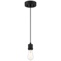 Port Nine Bare LED Pendant, Matte Black