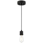 Access Lighting Port Nine Bare LED Pendant, Matte Black