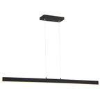 Illume Dual Voltage LED Pendant, Matte Black