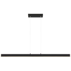 Illume Dual Voltage LED Pendant, Matte Black