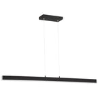 Illume Dual Voltage LED Pendant, Matte Black