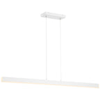 Illume Dual Voltage LED Pendant, Matte White