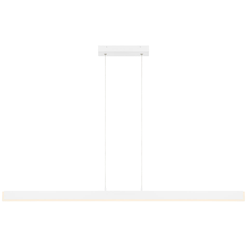 Illume Dual Voltage LED Pendant, Matte White