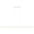 Illume Dual Voltage LED Pendant, Matte White