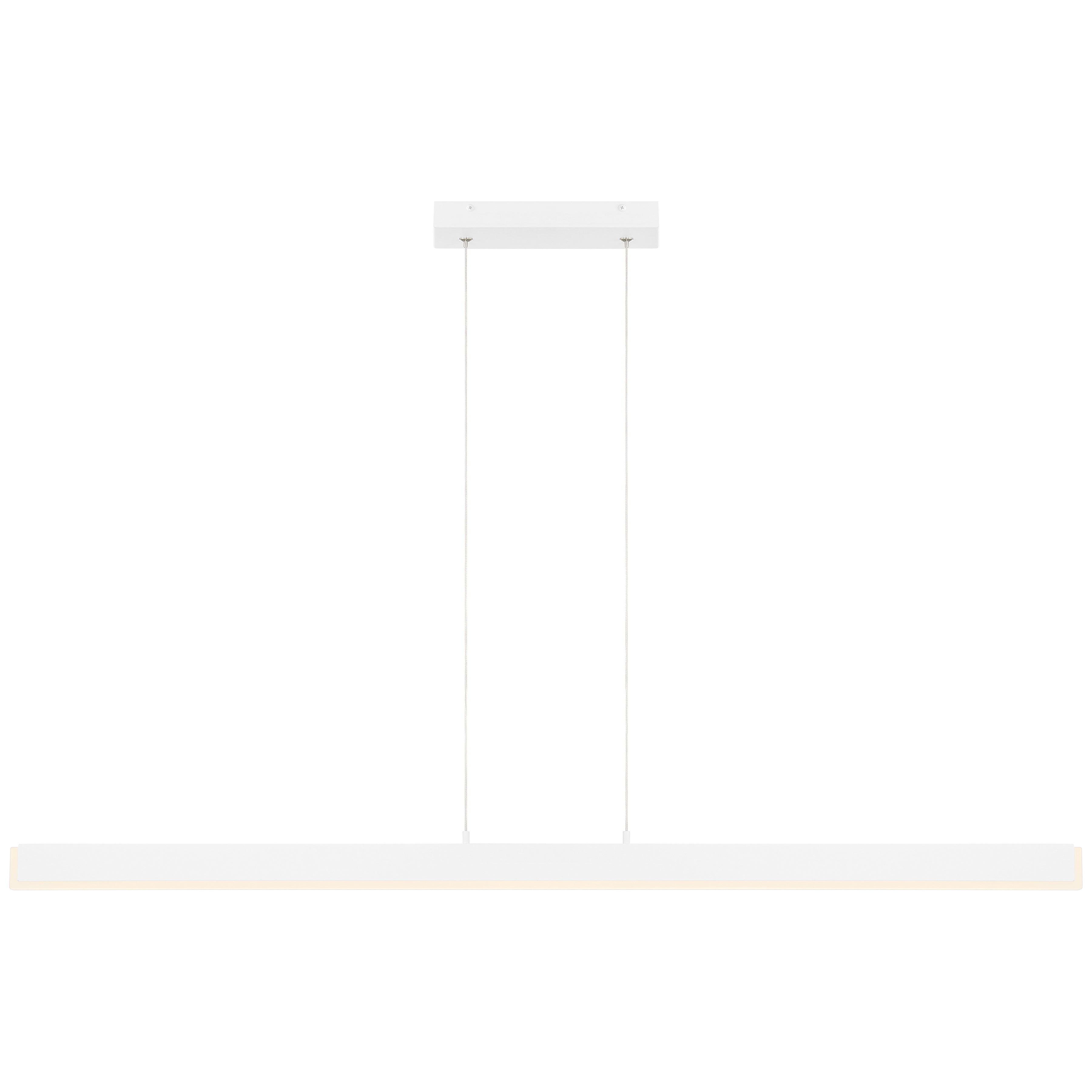 Illume Dual Voltage LED Pendant, Matte White