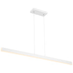 Illume Dual Voltage LED Pendant, Matte White
