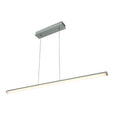 Float LED Linear Pendant, Silver / 22W