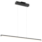 Float LED Linear Pendant, Matte Black / 22W
