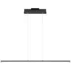 Float LED Linear Pendant, Matte Black / 22W