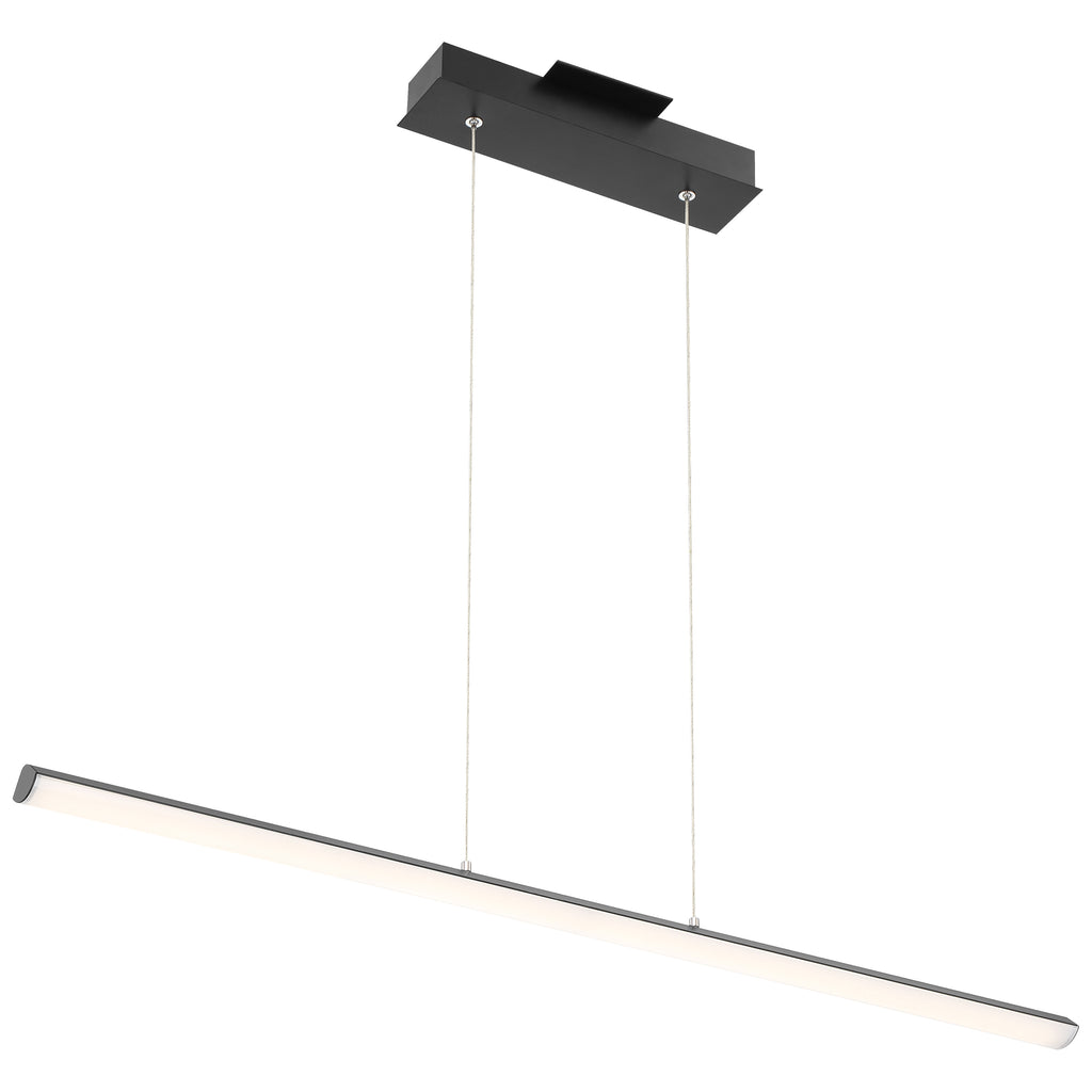 Float LED Linear Pendant, Matte Black / 22W