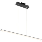 Float LED Linear Pendant, Matte Black / 22W