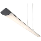 Float LED Linear Pendant, Matte Black / 22W