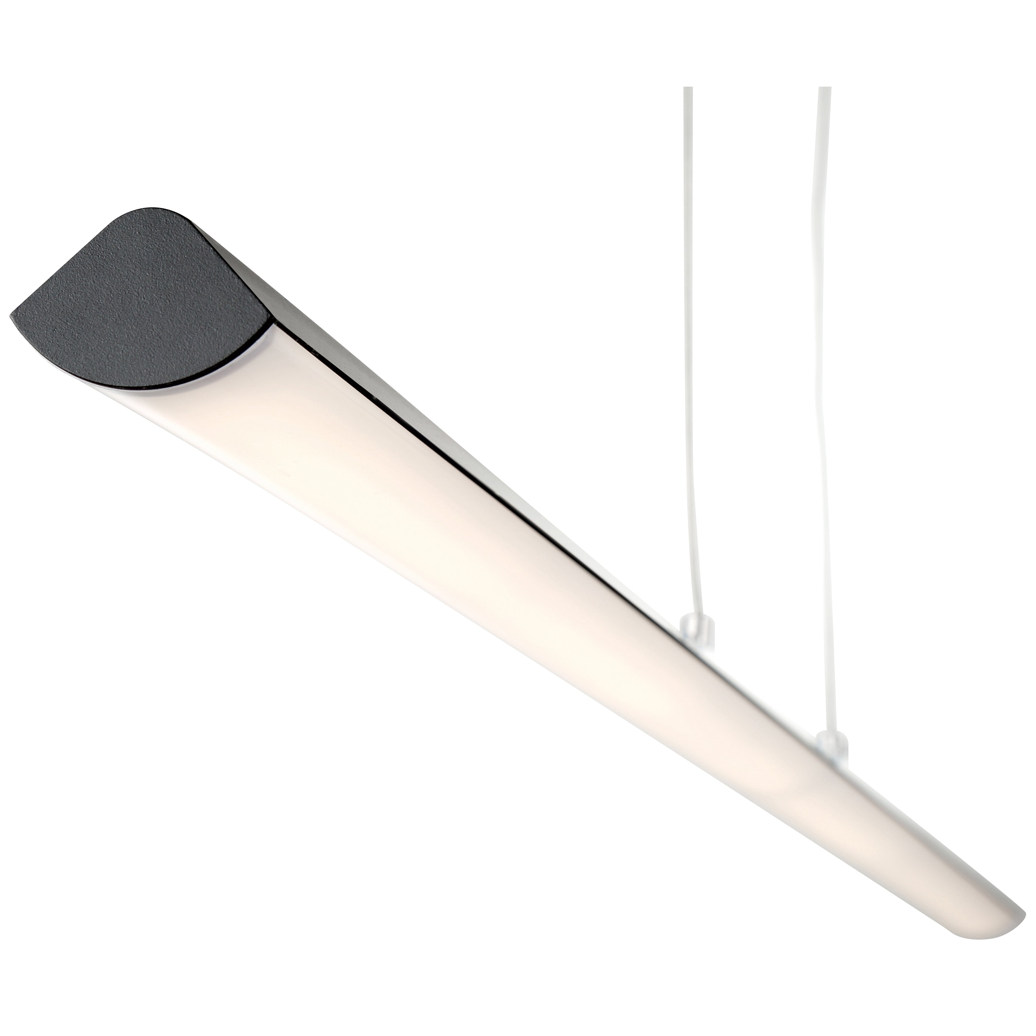Float LED Linear Pendant, Matte Black / 22W