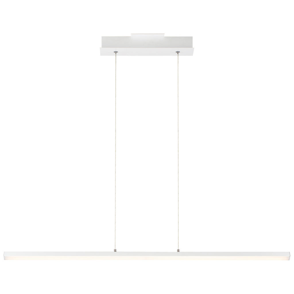 Float LED Linear Pendant, Matte White / 22W