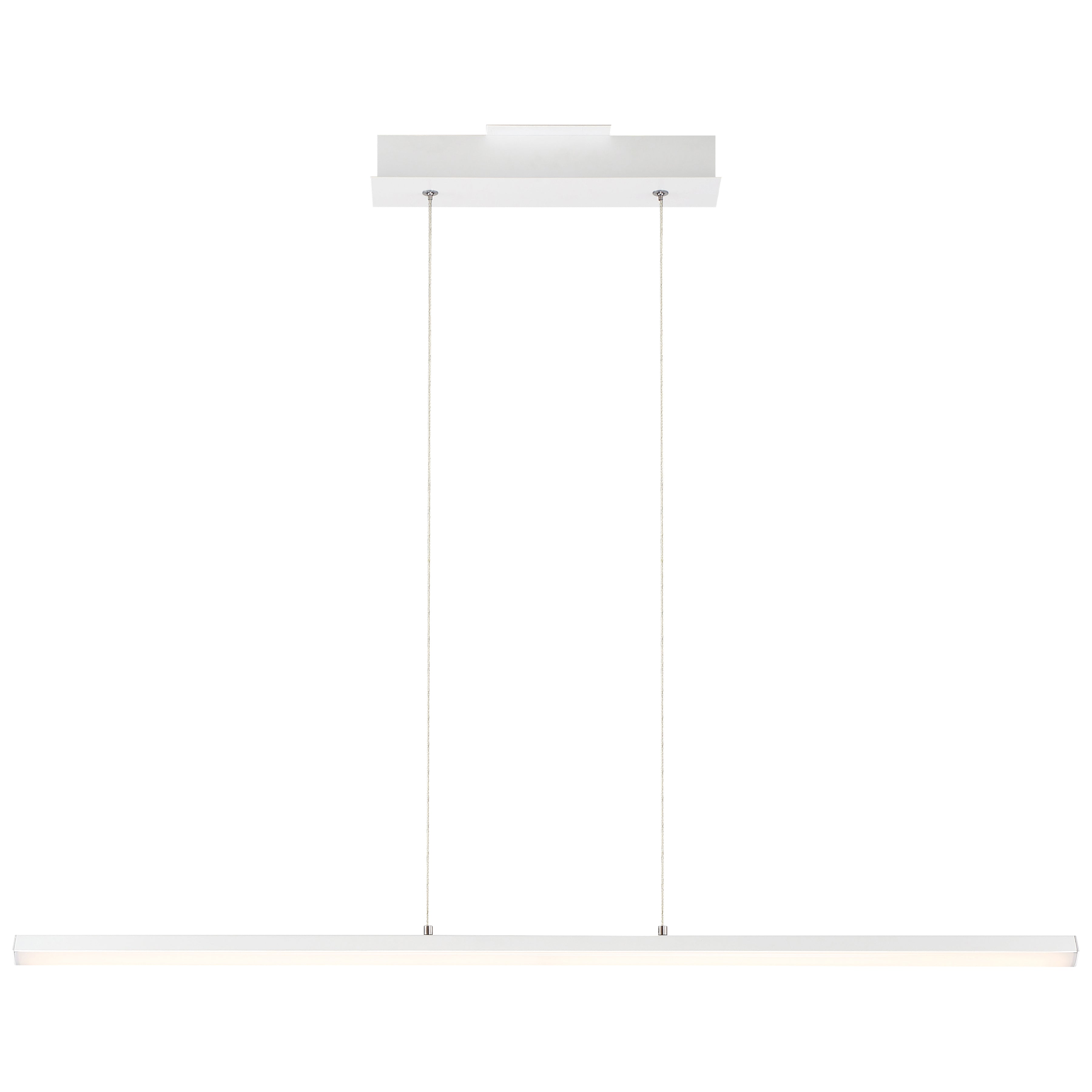 Float LED Linear Pendant, Matte White / 22W
