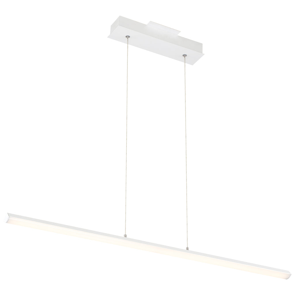 Float LED Linear Pendant, Matte White / 22W