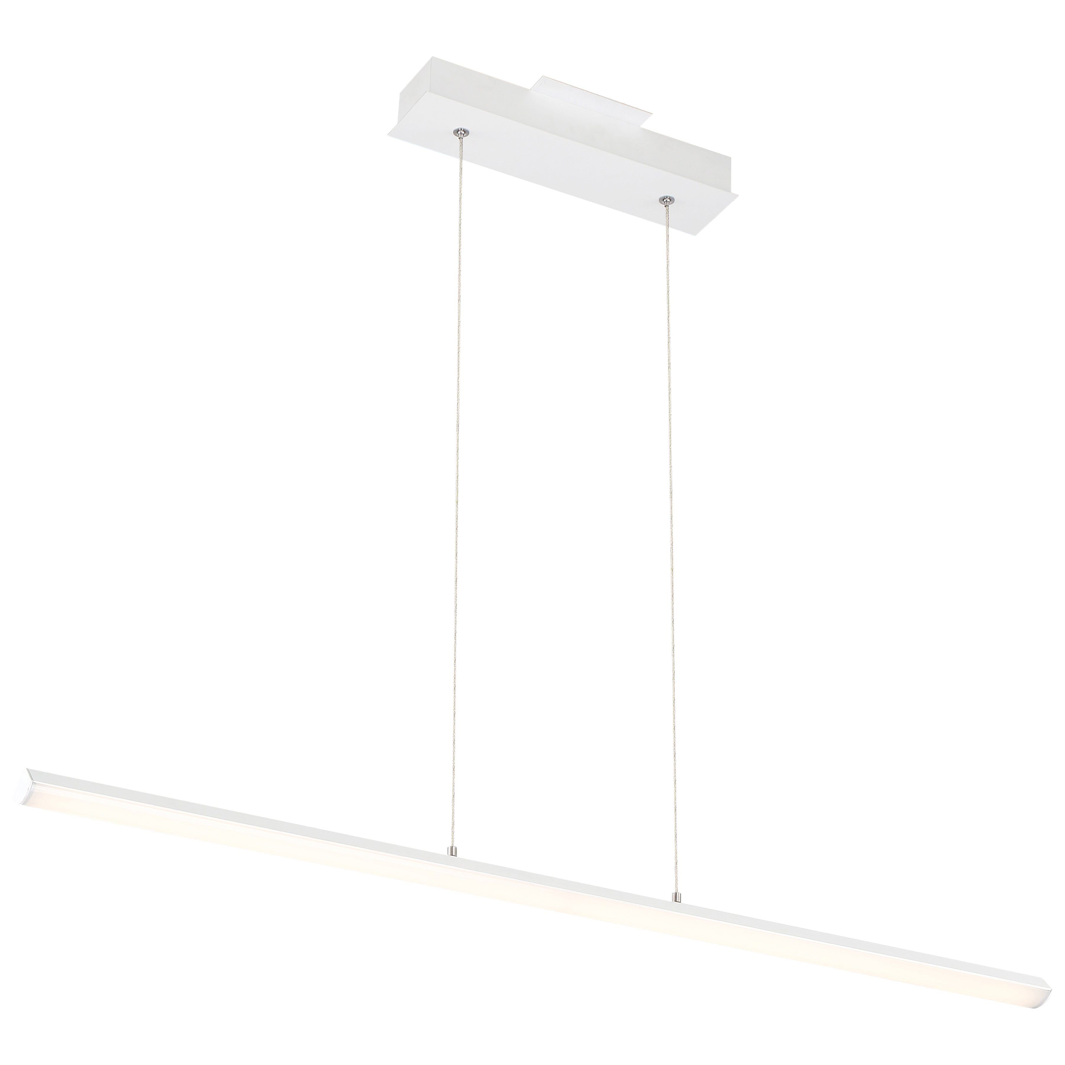 Float LED Linear Pendant, Matte White / 22W