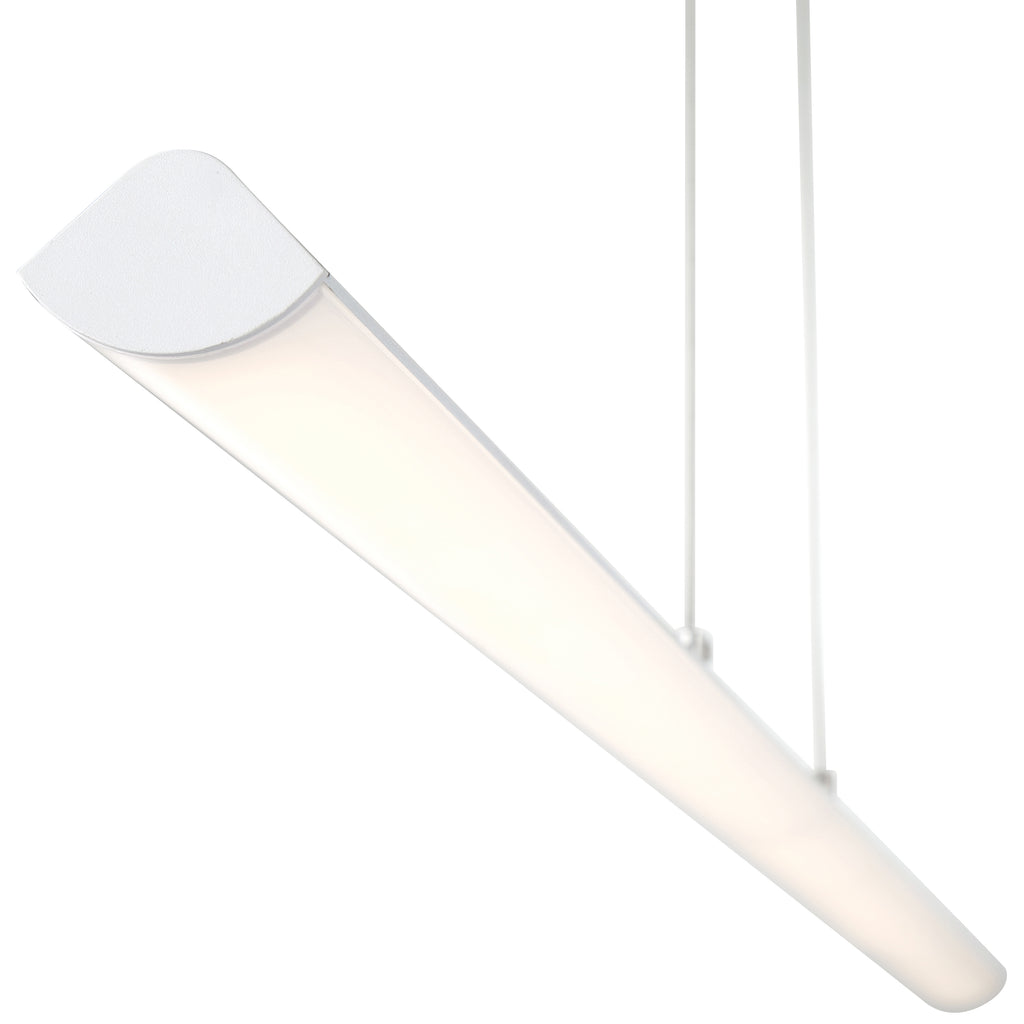Float LED Linear Pendant, Matte White / 22W