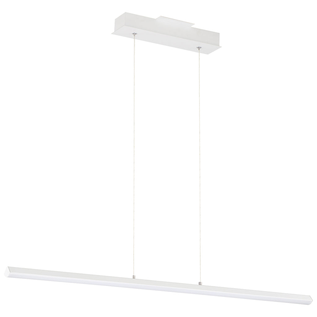 Float LED Linear Pendant, Matte White / 22W