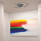 Access Lighting Squared LED Flush Mount or Wall Sconce, Black / 30.5", image 8