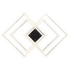 Squared LED Pendant, Black