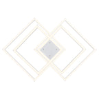 Squared LED Pendant, White
