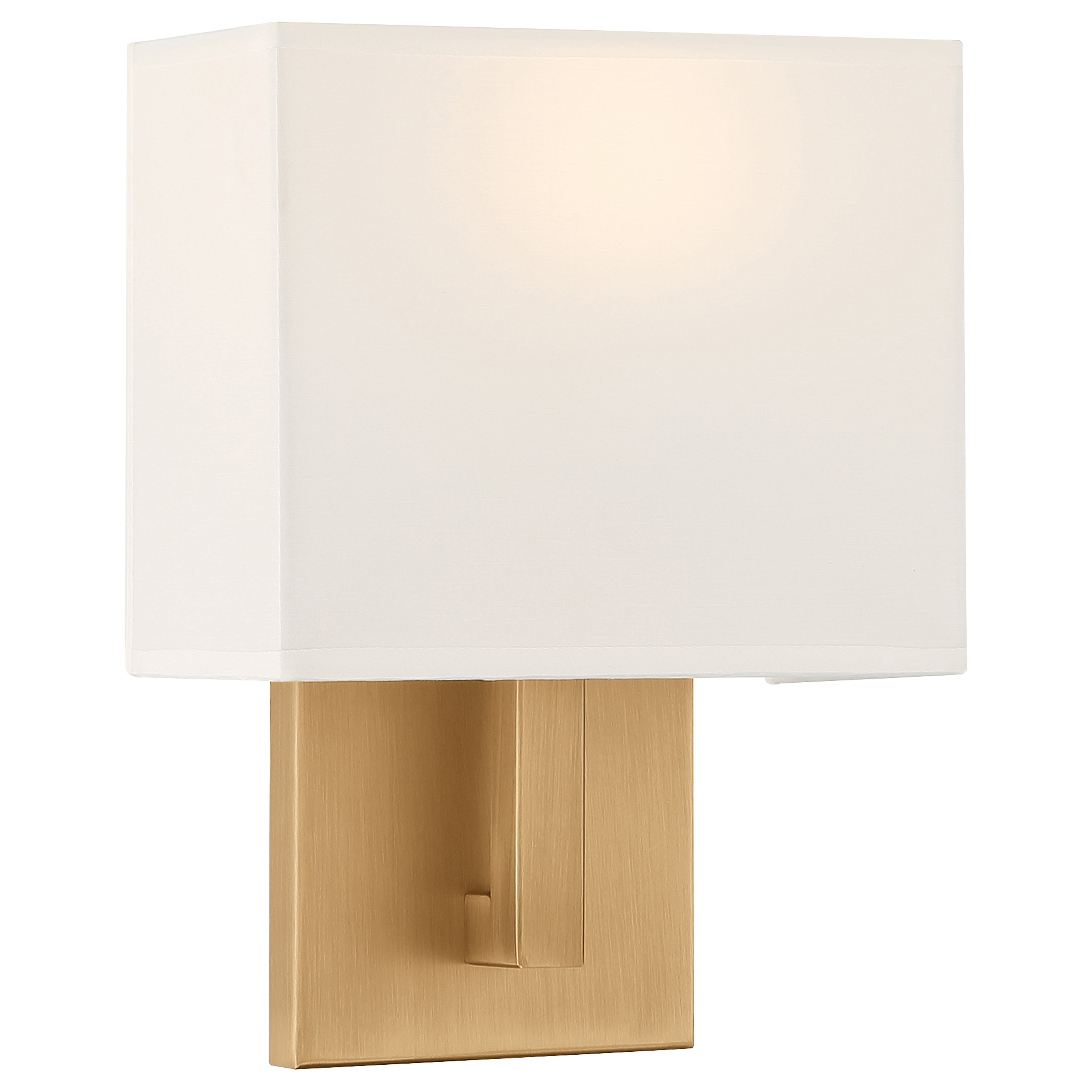 Mid Town 1 Light LED Wall Sconce, Antique Brushed Brass
