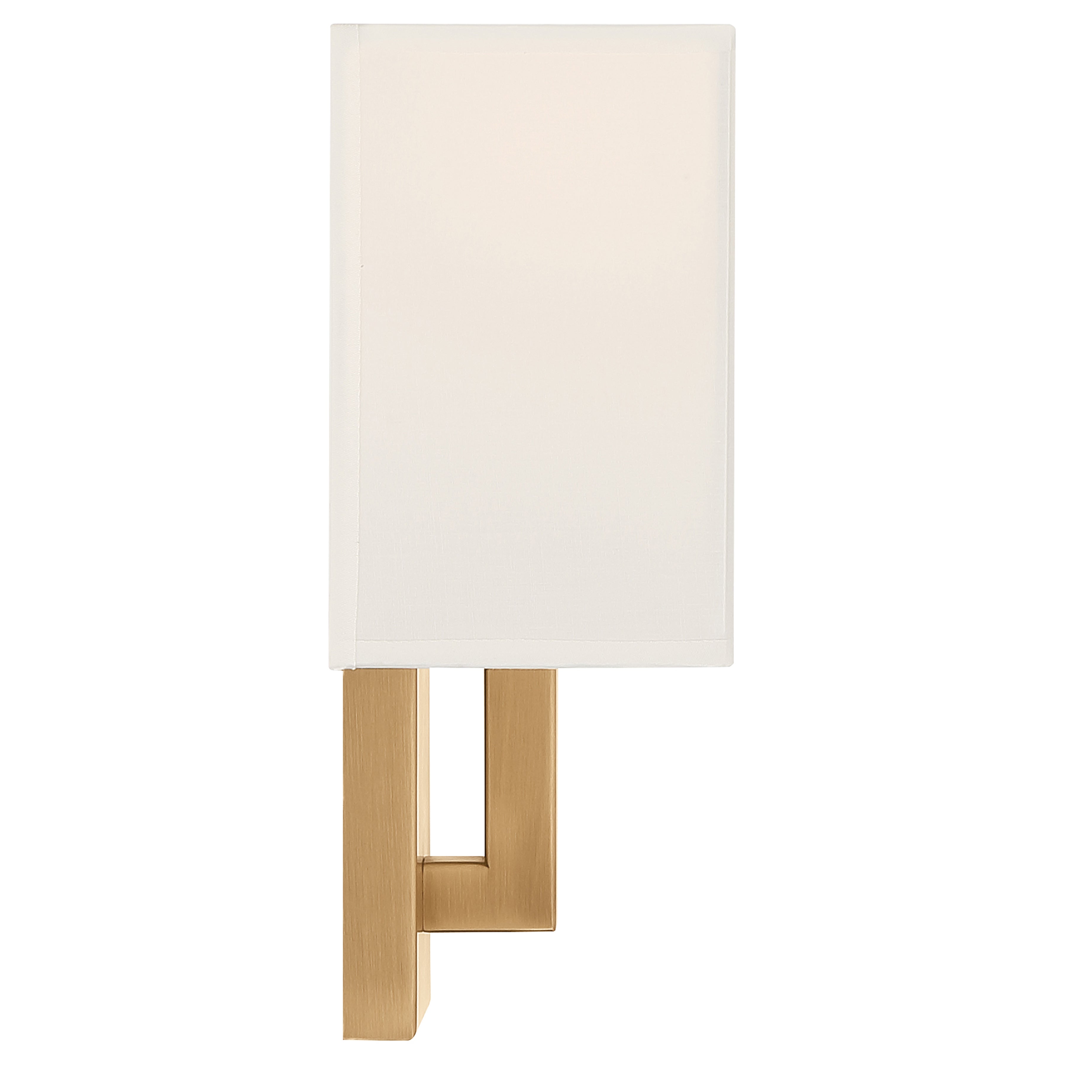 Mid Town 1 Light LED Wall Sconce, Antique Brushed Brass