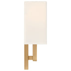 Mid Town 2 Light LED Wall Sconce, Antique Brushed Brass