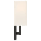 Mid Town 2 Light LED Wall Sconce, Matte Black
