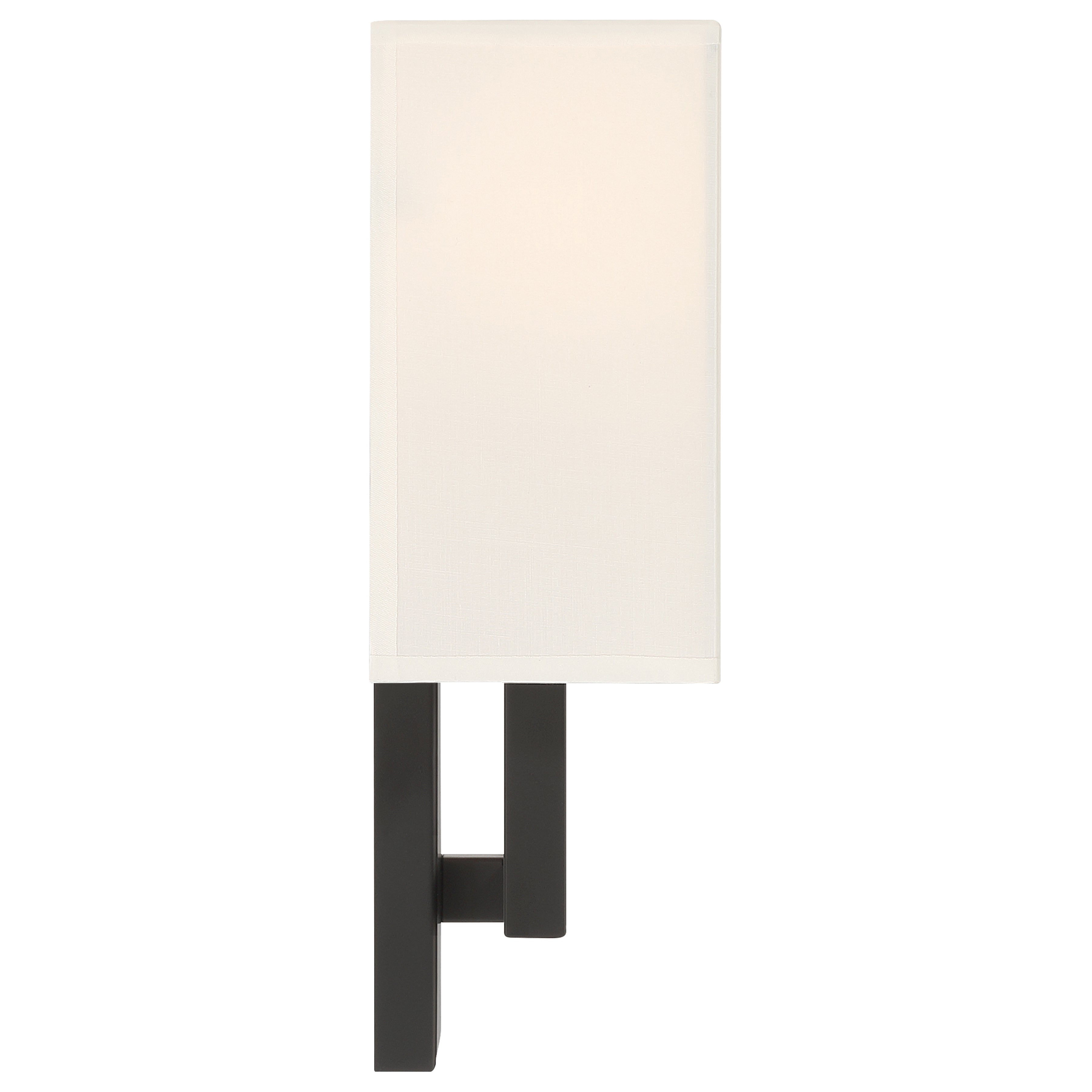 Mid Town 2 Light LED Wall Sconce, Matte Black