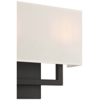 Mid Town 2 Light LED Wall Sconce, Matte Black