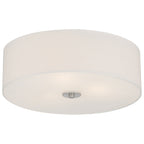 Mid Town LED Flush Mount, Antique Brushed Brass / 18"
