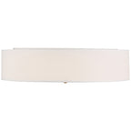 Mid Town LED Flush Mount, Antique Brushed Brass / 24"
