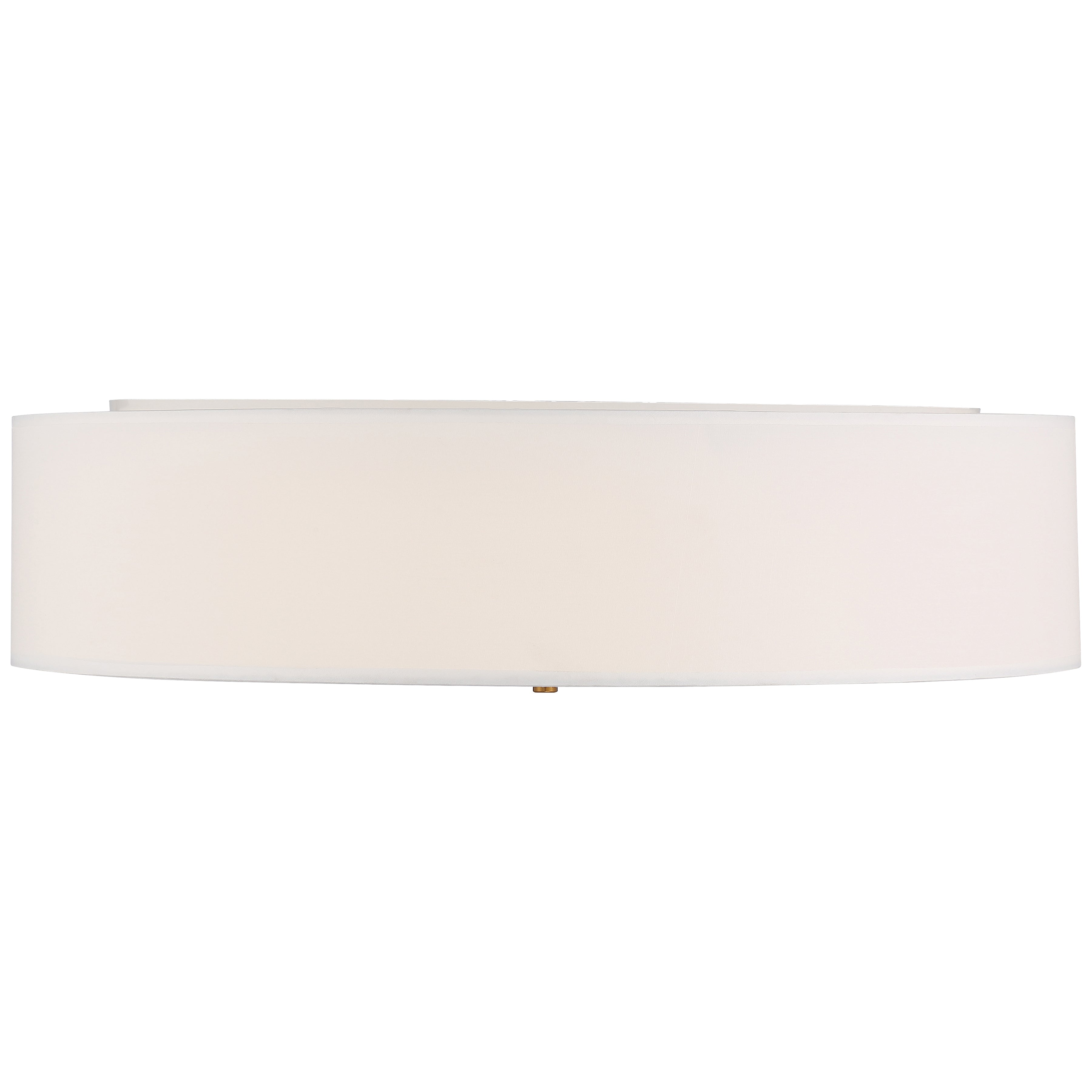 Mid Town LED Flush Mount, Antique Brushed Brass / 24"