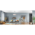 Access Lighting Mid Town LED Pendant or Semi-Flush, Brushed Steel / 24", image 7