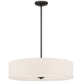 Mid Town LED Pendant or Semi-Flush, Matte Black / 24"